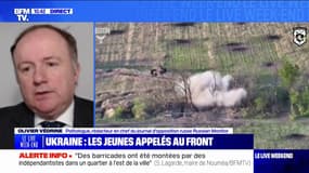 Guerre en Ukraine: "On a les prémices de la grande offensive russe" assure Olivier Védrine, rédacteur en chef du journal d'opposition russe Russian Monitor