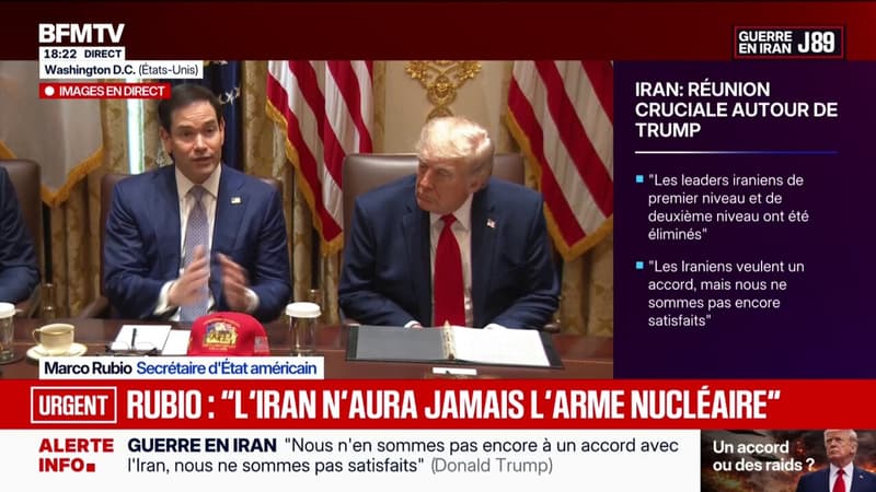 Iran: Donald Trump “a d’autres options, si l'option diplomatique échoue”, explique Marco Rubio, secrétaire d’État américain