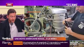 Les histoires de Quentin  : Une moto américaine roule à la bière ! - 19/05