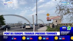 Pont de l'Europe: travaux (presque) terminés