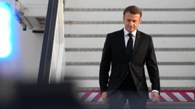 Le président français Emmanuel Macron 