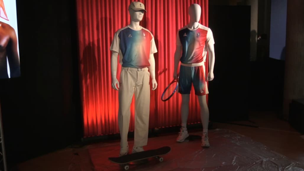 Les tenues des athlètes français pour les Jeux olympiques de Paris 2024 Les tenues des athlètes français pour les Jeux olympiques de Paris 2024
