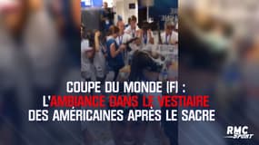 Coupe du monde (F) : l’ambiance dans le vestiaire des Américaines après le sacre