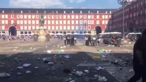 Madrid: violents affrontements entre des supporteurs de Leicester et la police