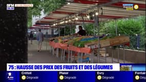 Paris: le prix des fruits et des légumes en forte hausse cet été