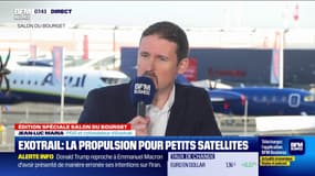 Salon du Bourget: "Il y a des enjeux qui arrivent très vite" dans le domaine de l'espace