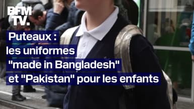 Puteaux: les uniformes à l'école conçus au Bangladesh et au Pakistan, au lieu du Portugal 