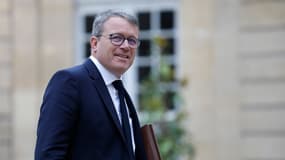 François Durovray, ministre délégué chargé des Transports, le 23 septembre 2024 à Matignon