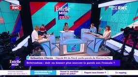 "Il ne faut pas avoir peur des référendums" pense Sébastien Chenu