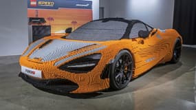 Cette McLaren en Lego est consituée de 280.000 pièces