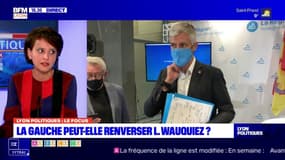 Pour Najat Vallaud-Belkacem, la politique de Laurent Wauquiez conduit l'Auvergne-Rhône-Alpes "à sa perte"