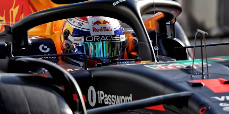 Max Verstappen lors des qualifications du GP d'Italie, le 06/09/2025