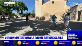 Passions Provence du samedi 5 août 2023 - Verdon, initiation à la paume artignoscaise