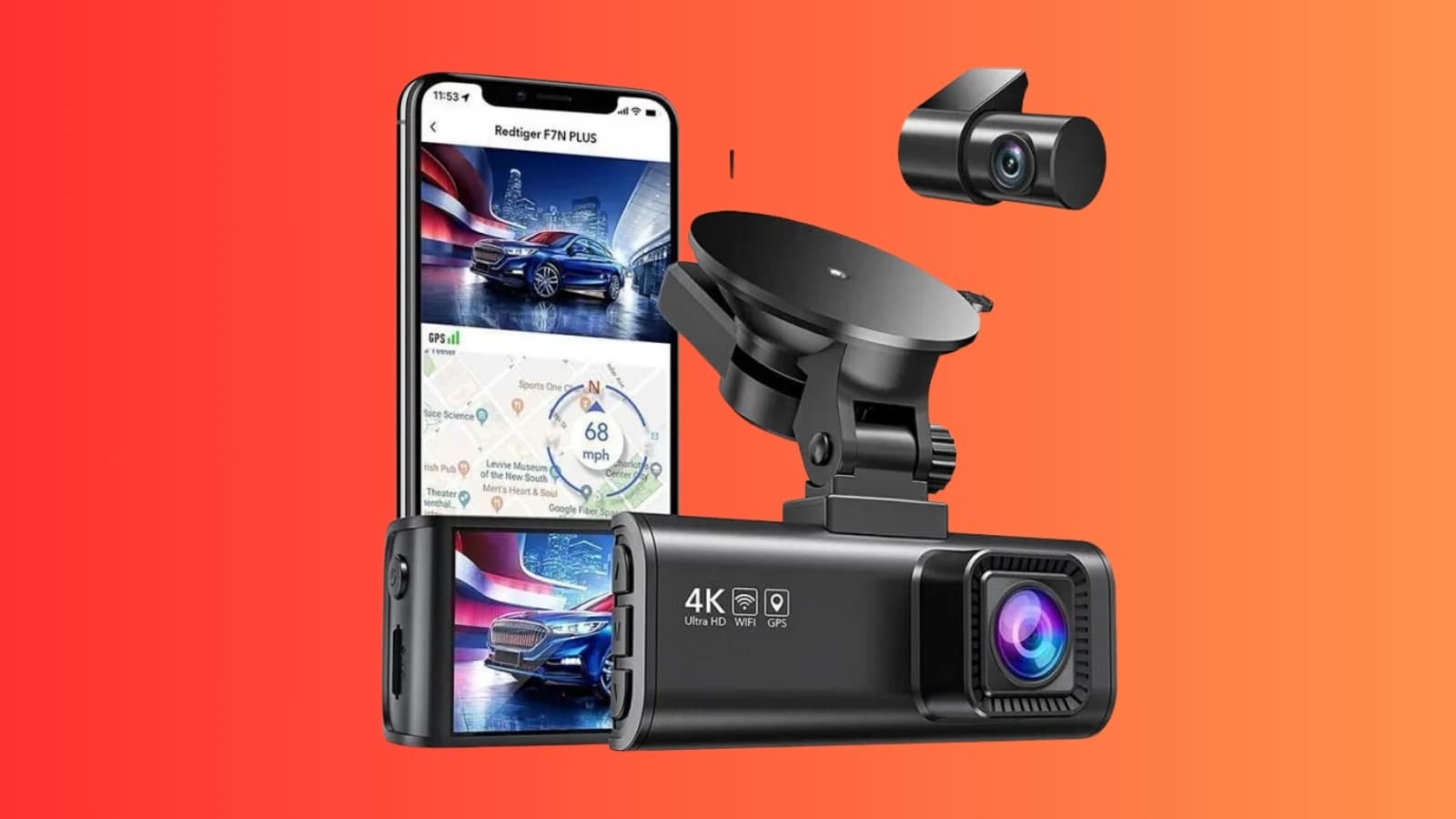Offre Imbattable : Dashcam Redtiger Ultra HD - Sécurité Routière Maximale à Prix Cassé !