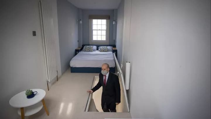 1,7 mètre de large: la maison la plus étroite de Londres est à vendre... plus d'un million d'euros 1,7 mètre de large: la maison la plus étroite de Londres est à vendre... plus d'un million d'euros