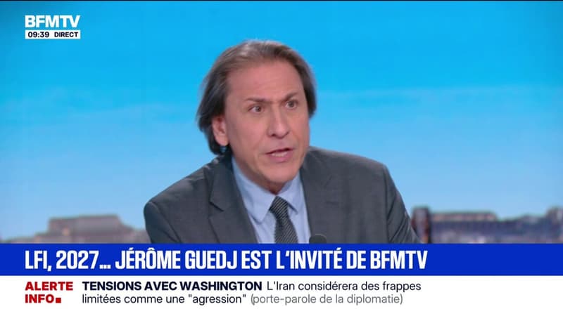 Jérôme Guedj (PS): "Le meilleur moyen d'éviter une victoire du RN est d'empêcher que La France insoumise puisse se qualifier au deuxième tour d'une élection"
