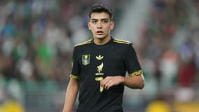 Gilberto Mora lors du match Mexique-Honduras (1-0, Gold Cup), le 2 juillet 2025