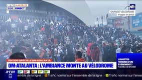OM: l'ambiance monte sur le parvis du Vélodrome, à deux heures du match face à l'Atalanta