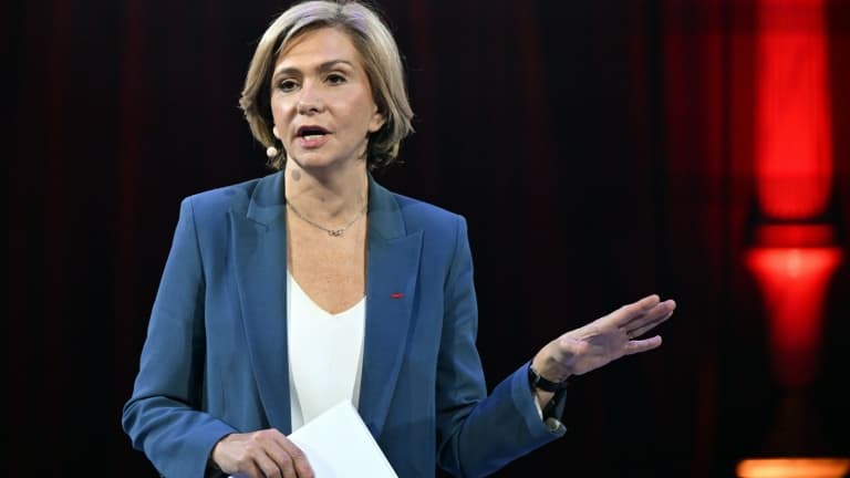 La candidate à la présidentielle Valérie Pécresse, le 9 mars 2022 à Paris