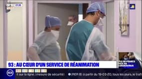 Coronavirus: au cœur d'un service de réanimation d'Aulnay-sous-Bois, en Seine-Saint-Denis, département particulièrement touché par l'épidémie