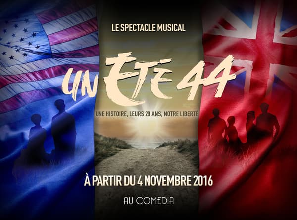 L'affiche du spectacle "Un été 44, le chant des inconnus" L'affiche du spectacle "Un été 44, le chant des inconnus"