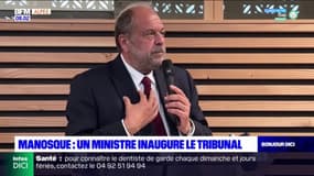 Éric Dupont-Moretti à Manosque pour inaugurer le tribunal de proximité 