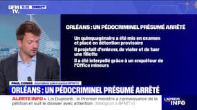 Orléans: un pédocriminel présumé interpellé avant de passer à l'acte