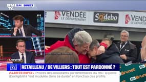 "C'est un jardin personnel": Bruno Retailleau revient sur ses retrouvailles avec Philippe de Villiers lors du départ du Vendée Globe