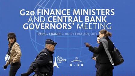 Les pays du G20 continuaient vendredi matin d'afficher leurs divergences sur les moyens de mesurer les déséquilibres économiques mondiaux peu avant l'ouverture de la réunion des ministres des Finances et des banquiers centraux à Paris. /Photo prise le 17
