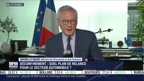 Bruno Le Maire: "L'industrie automobile française a trop délocalisé, elle doit pouvoir relocaliser certaines productions"