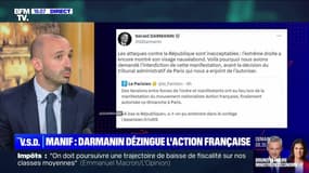 Manif : Darmanin dézingue l’action française - 14/05