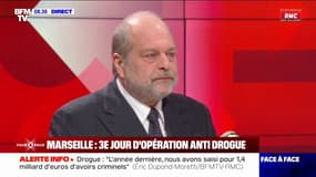 Opération "Place nette XXL" à Marseille: Éric Dupond-Moretti juge "scandaleux" les accusations de "coup de com"