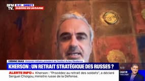 Cédric Mas: "Les Russes ont pratiqué une politique de terre brulée à Kherson, ils ont tout pillé et tout récupéré"