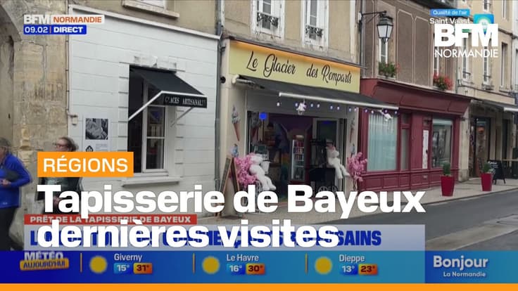 Fermeture temporaire du musée de la tapisserie de Bayeux : entre affluence et inquiétudes