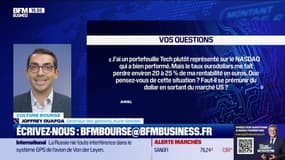 Culture Bourse : « Le taux eurodollars me fait perdre environ 20 à 25 % de ma rentabilité en euros. Que pensez-vous de cette situation ? Faut-il se prémunir du dollar en sortant du marché US ? », par Julie Cohen-Heurton – 04/09