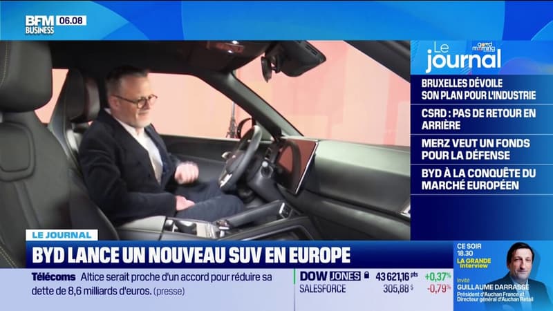 Avec l'Atto 2, BYD se lance sur le segment des petits SUV électriques en France