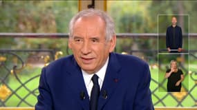 Le Premier ministre François Bayrou lors d'une interview à BFMTV depuis Matignon, le 31 août 2025.