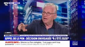 "C'est un piège": Daniel Cohn-Bendit, ancien eurodéputé, réagit à la décision envisagée par la cour d'appel à "l'été 2026" pour le procès des assistants parlementaires