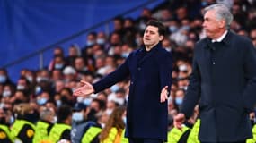 Mauricio Pochettino lors de Real-PSG, le 9 mars 2022