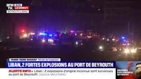"C'est une scène d'après-guerre." Tarek Tarik Sharaf a été témoin des explosions à Beyrouth 