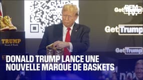 Donald Trump lance une nouvelle marque de baskets pour séduire les jeunes électeurs