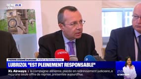 Rouen: le préfet affirme que Lubrizol "est pleinement responsable de ce qu'il s'est passé"