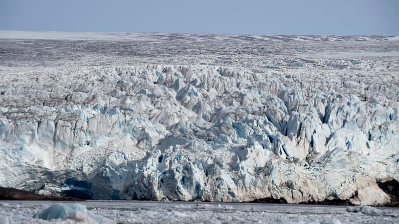 Un glacier norvégien - Image d'illustration 