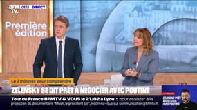 7 MINUTES POUR COMPRENDRE - Négociations entre Zelensky et Poutine, quel espoir pour la paix?