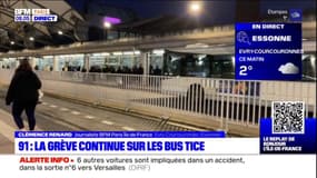 Essonne: la grève continue sur les bus TICE