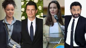 Rihanna, Orlando Bloom, ANgelina Jolie et Cyril Hanouna ont fait l'actu people cette semaine.