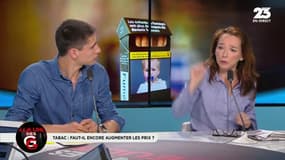 #Tabac "Qu'on arrête de stigmatiser les fumeurs ! J'ai encore le droit de fumer dehors et dans la rue !" désaccord mouvementé sur la tabagisme passif entre @marieannesoubre et @MaximeLledo #GGRMC 