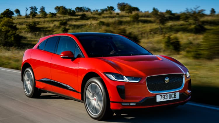 Le SUV I-Pace 100% électrique.