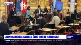 Lyon : sensibiliser les élus sur le handicap