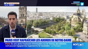 Paris: les abords de Notre-Dame dévoilés